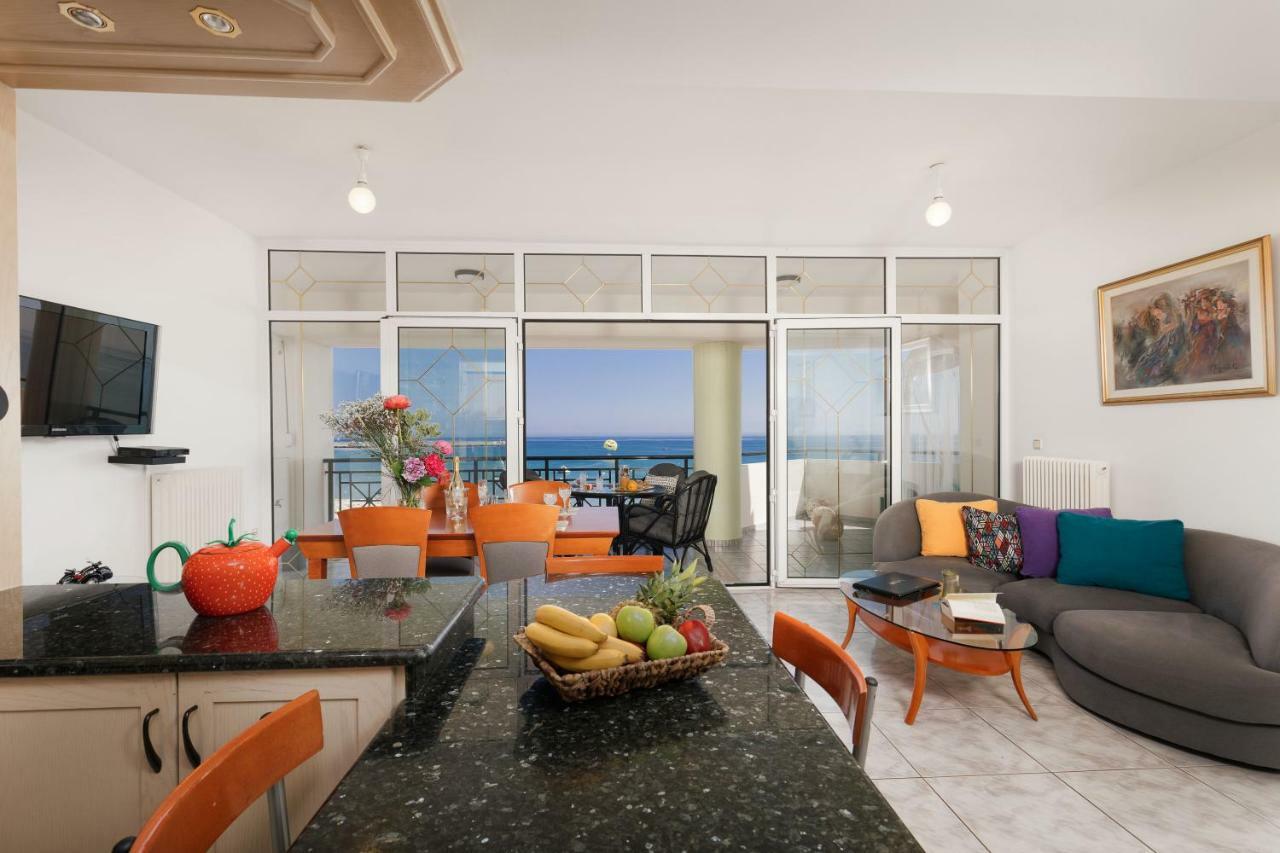 Breathless Sea Apartment Rethymno  ภายนอก รูปภาพ